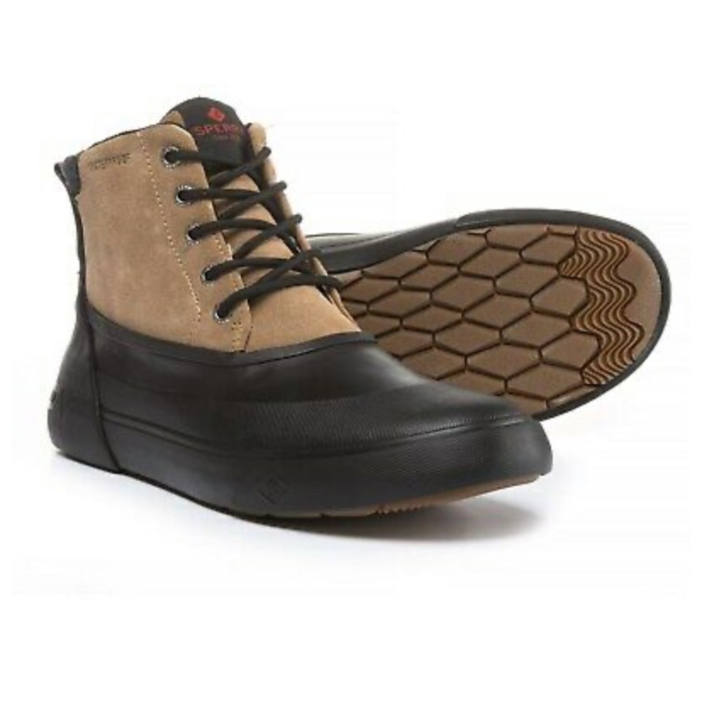 Sperry Ice Breaker Boots in Tan/Black - Picture 1 of 6